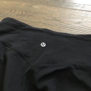 lululemon athletica black align joggers!! Size 6